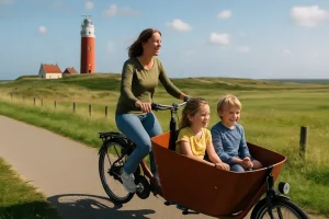Bakfiets op Texel: ontspannen het eiland verkennen