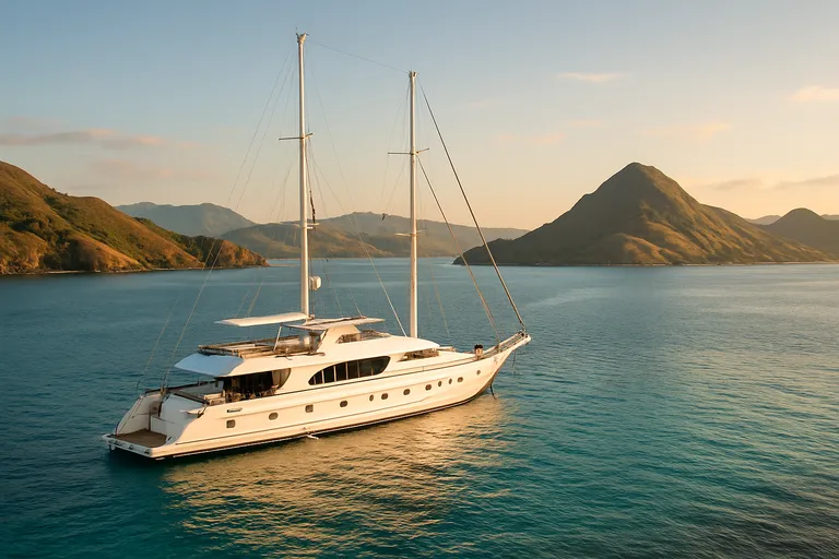 De magie van yacht charters in indonesië